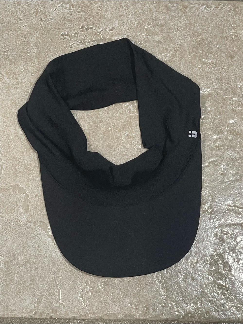 Scunci Black Visor Visor Sun Shield